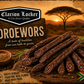 1 LB Droe Wors (South African Style Meat Snack Stick)