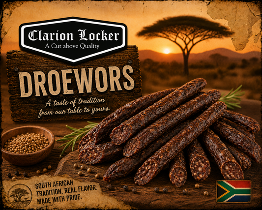 1 LB Droe Wors (South African Style Meat Snack Stick)