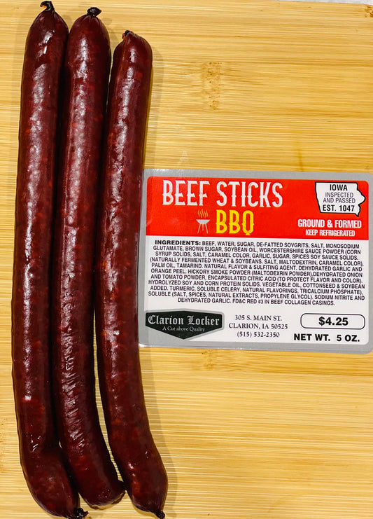 Beef Sticks (BBQ)